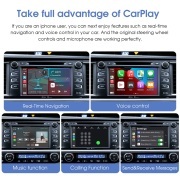 OEM Screen Upgrade Decoder Box MuItimedia Interface CarPlay Android auto Retrofit Kit For Toyota 14-19 Touch2 & Entune 2 System