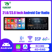 21.6/23.6 Inch Car Radio 2Din Android Multimedia Player Carplay Android Auto WIFI&4G GPS Navigation Car Audio Bluetooth Headunit