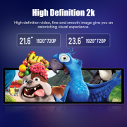 21.6/23.6 Inch Car Radio 2Din Android Multimedia Player Carplay Android Auto WIFI&4G GPS Navigation Car Audio Bluetooth Headunit