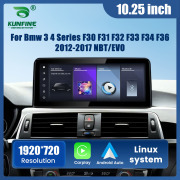 10.25” Car Radio For BMW 3 Series/4 Series 2012-2017 NBT/EVO System Linux GPS Navigation Multimedia Display Headunit Video Player Linux System