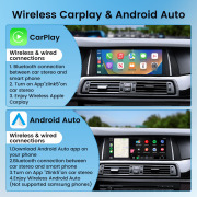 10.25” Car Radio For BMW 5 Series 2010-2012 CIC/NBT System Linux GPS Navigation Multimedia Display Headunit Video Player Linux System