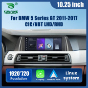 10.25” Car Radio For BMW 5 Series GT 2011-2012 CIC/NBT System Linux GPS Navigation Multimedia Display Headunit Video Player Linux System