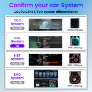 10.25” Car Radio For BMW X1 E84 2009-2015 CIC System Linux GPS Navigation Multimedia Display Headunit Video Player Linux System