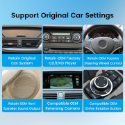 10.25” Car Radio For BMW X1 E84 2009-2015 CIC System Linux GPS Navigation Multimedia Display Headunit Video Player Linux System