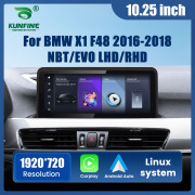 10.25” Car Radio For BMW X1/X2 2016-2018 NBT/EVO System Linux GPS Navigation Multimedia Display Headunit Video Player Linux System