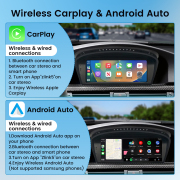 8.8” Car Radio For BMW 5 Series E60/3 Series E92 2007-2009 CCC System Linux GPS Navigation Multimedia Display Headunit Video Player Linux System