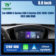 8.8” Car Radio For BMW 5 Series E60/3 Series E92 2007-2009 CCC System Linux GPS Navigation Multimedia Display Headunit Video Player Linux System