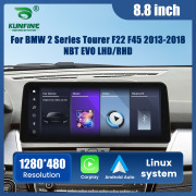 8.8” Car Radio For BMW 2 Series Touring T Model 2013-2018 NBT/EVO System Linux GPS Navigation Multimedia Display Headunit Video Player Linux System