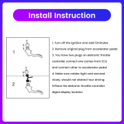 APP Bluetooth Car Electronic Throttle Controller Pedal Box Racing Accelerator Potent Booster For Hyundai KIA J