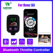 APP Bluetooth Car Electronic Throttle Controller Pedal Box Racing Accelerator Potent Booster For Benz (A)