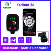 APP Bluetooth Car Electronic Throttle Controller Pedal Box Racing Accelerator Potent Booster For Benz (B)