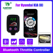 APP Bluetooth Car Electronic Throttle Controller Pedal Box Racing Accelerator Potent Booster For Hyundai KIA H