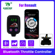 APP Bluetooth Car Electronic Throttle Controller Pedal Box Racing Accelerator Potent Booster For Renault