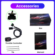 APP Bluetooth Car Electronic Throttle Controller Pedal Box Racing Accelerator Potent Booster For Renault