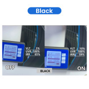 Automotive Intelligent Car Window High Transparency Liquid Crystal PDLC Smart Dimming Film Switchable Glass Film Water Resistant