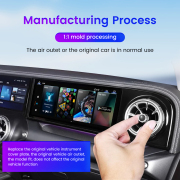 12.3" Co-pilot Entertainment Screen For Tank 300 2021-2024 Multimedia Player Touch screen CarPlay Android System Plug and Play