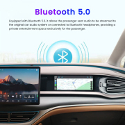 10.25" Co-pilot Entertainment Screen For Denza D9 2022-2025 CarPlay Android Screen Car Multimedia Player Fully Laminated Screen