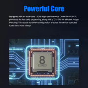 12.3" Co-pilot Entertainment Screen For Trumpchi M8 E9 2023 2024 CarPlay Android System High Definition Fully Laminated Screen