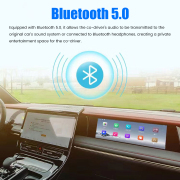 12.3" Co-pilot Entertainment Screen For Trumpchi M8 E9 2023 2024 CarPlay Android System High Definition Fully Laminated Screen