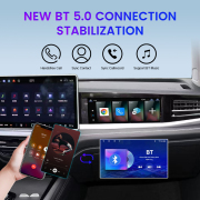 12.3" Co-pilot Entertainment Screen For Volkswagen Magotan 2024 CarPlay Android System Car GPS Navigation Multimedia Player