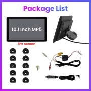 10.1" Car Headrest Monitor Display IPS Android Tablet Touch Screen For Car Rear Seat Player Video Music Bluetooth Carplay 2G 32G