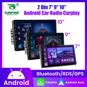2 Din 7" 9" 10" Android Car Radio Universal Carplay Multimedia Video Player GPS FM WIFI For Nissan Kia Honda VW Hyundai Toyota