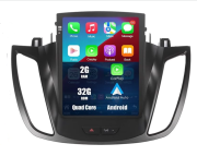 Android car stereo 9.7in radio for Ford Escape 2013-2017 GPS Navigation Head Unit Bluetooth Tesla screen Quad 2G 64G