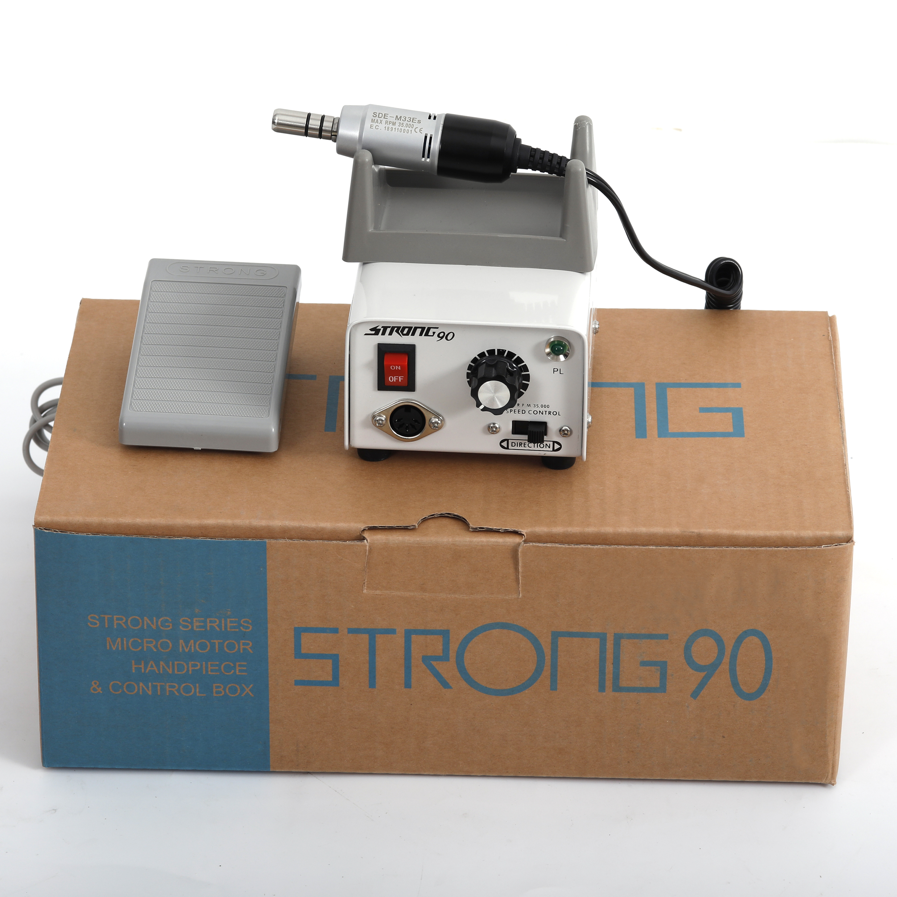 2019 new strong 90+M33Es Dental micromotor 35000 RPM handpiece for