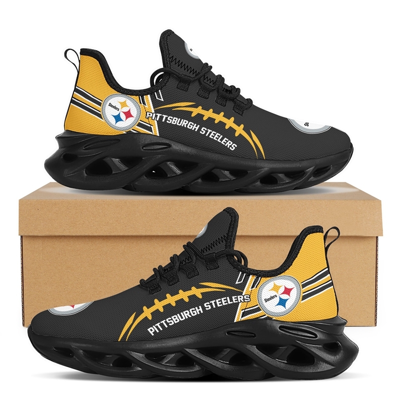 NFL Team Pittsburgh Steelers Fans Running Shoes Sports Sneakers #WW4308F21B 7 1631844581179 0
