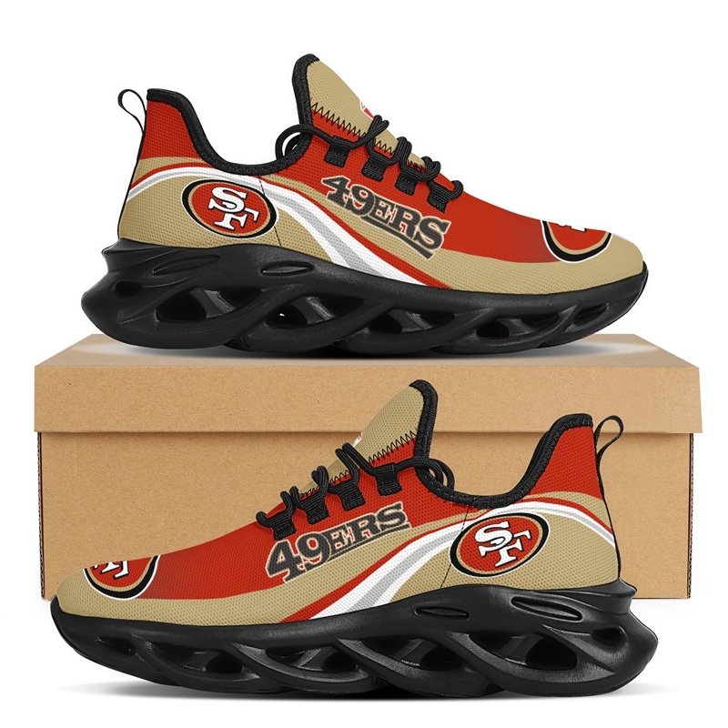 NFL Team San Francisco 49ers Fans Running Shoes Sports Sneakers #WW4331-2F21B 7 1631845407512 0