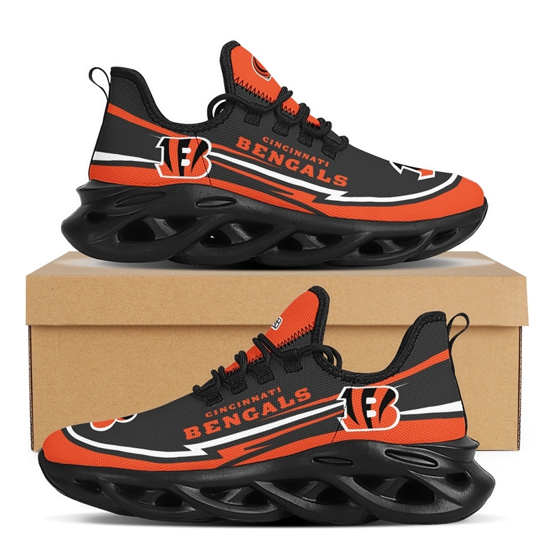 NFL Team Cincinnati Bengals Fans Running Shoes Sports Sneakers #WW4372F21B 7 1631850363620 0