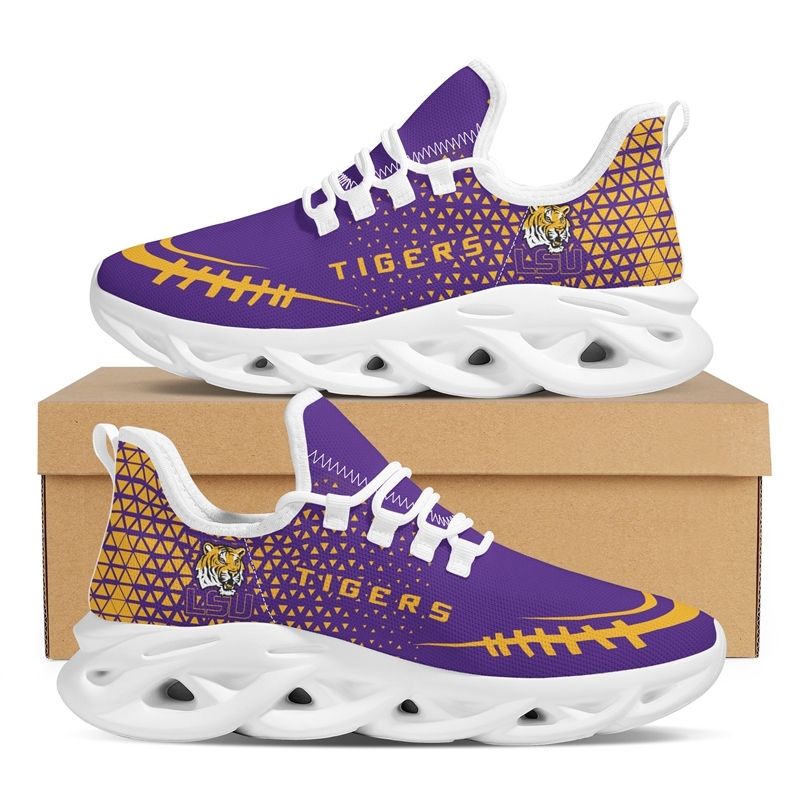NCAA Team LSU Tigers College Fans Running Shoes Sports Sneakers #WW4416F21W 7 1631852110830 0