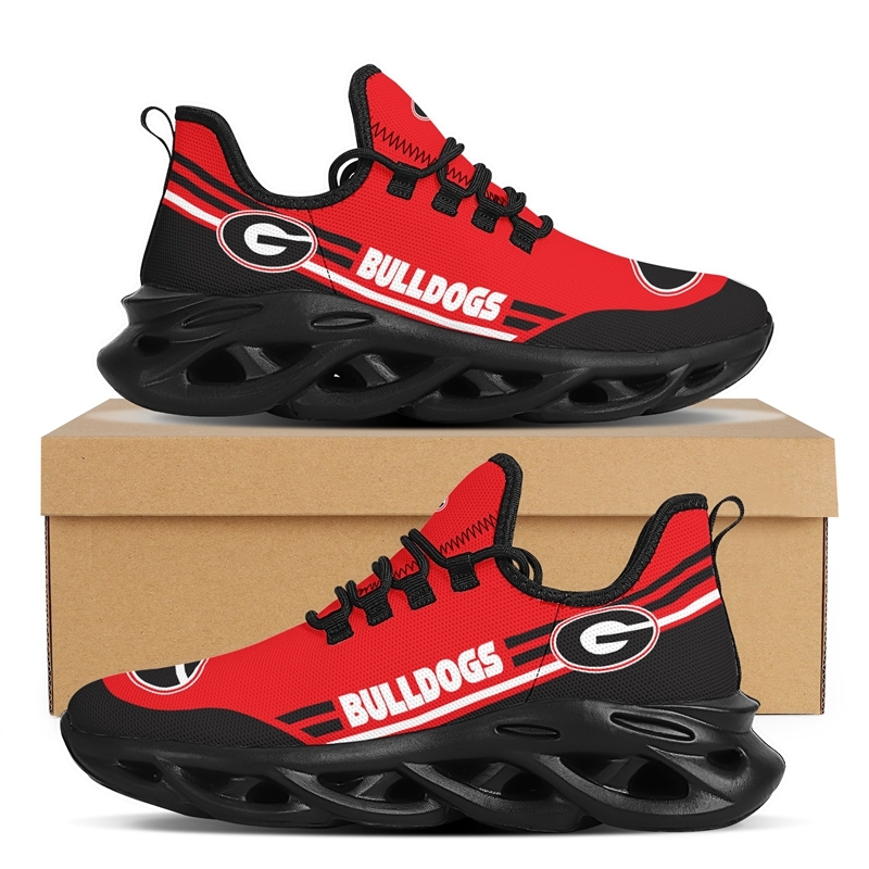 NCAA Team Georgia Bulldogs College Fans Running Shoes Sports Sneakers #WW4518-1-F21B 7 1631855921923 0