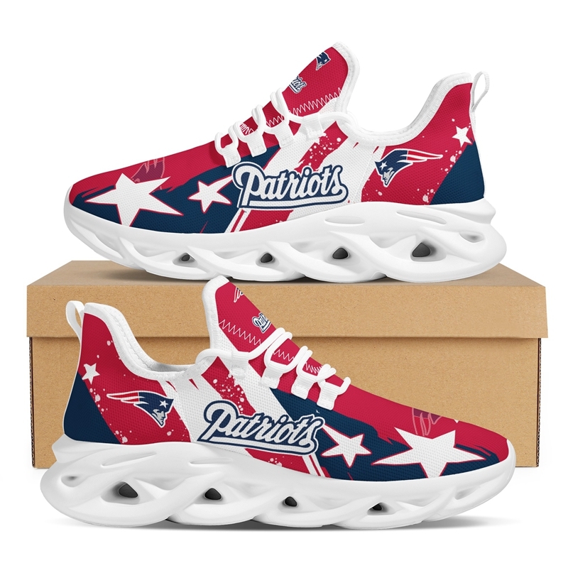 NFL Team New England Patriots Fans Running Shoes Sports Sneakers ETUG-21787126F21W 7 1631883372296 0