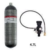 TUXING 4.7L Carbon Fiber Cylinder Regulator Valves for gas cylinders M18*1.5