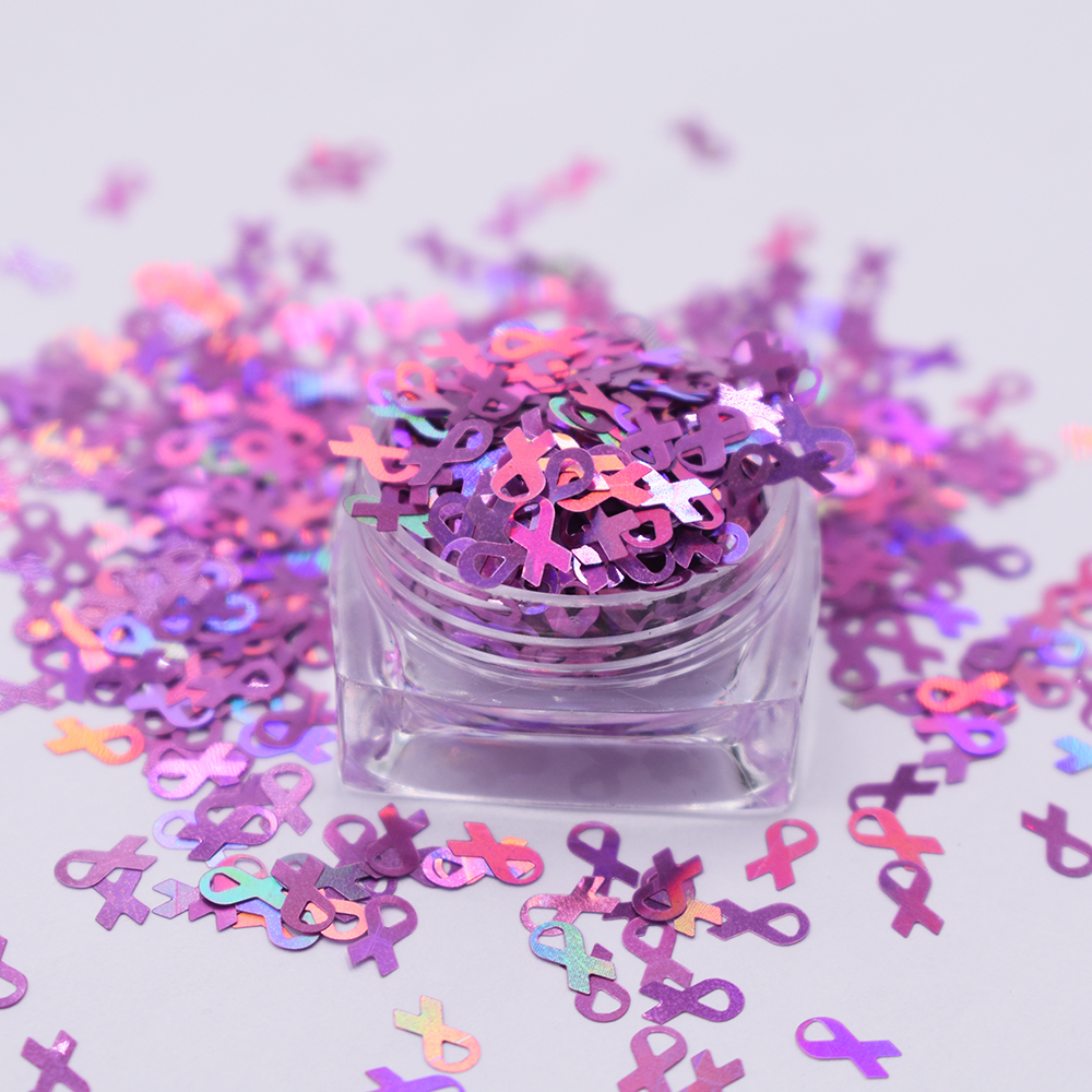  Lavender Cancer Ribbon Glitter - Survivor - Awareness Ribbon Shaped  Glitter for tumblers Polyester Nail Art Solvent Resistant (1oz) : Arts,  Crafts & Sewing