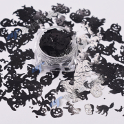 Halloween Set Shaped Glitter