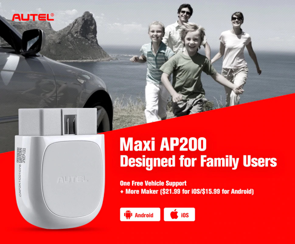 Autel MaxiAP AP200 Bluetooth OBD2 Code Reader with Full Systems Diagnoses AutoVIN TPMS IMMO Service for Family DIYers Simplified Edition of MK808 Autel MaxiAP AP200 Bluetooth OBD2 Code Reader with Full Systems Diagnoses AutoVIN TPMS IMMO Service for Family DIYers Simplified Edition of MK808 Autel MaxiAP AP200,AP200,OBD2 Code Reader