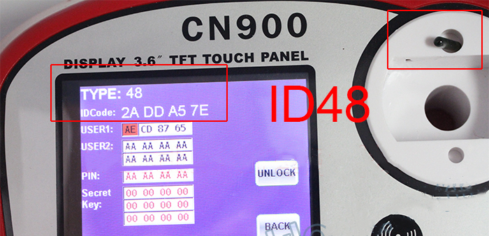 Original Blank ID48 Chip Glass (TP08)  Blank Original ID48 Chip Glass (TP08) (OEM) original id48,id48,id48 glass chip,tp08 chip