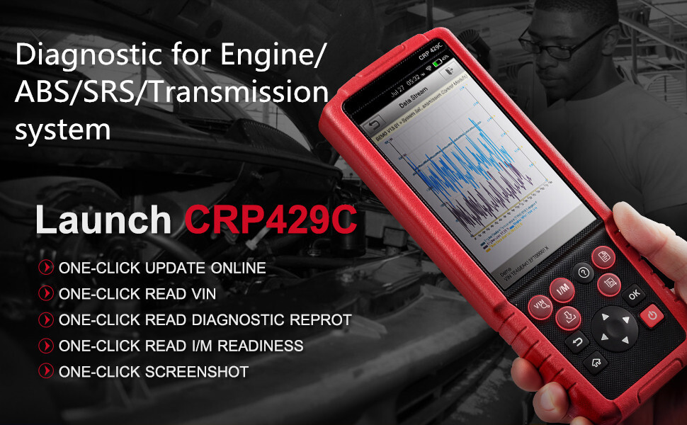 LAUNCH X431 CRP429C Auto Diagnostic Tool for Engine/ABS/SRS/AT LAUNCH X431 CRP429C Auto Diagnostic Tool for Engine/ABS/SRS/AT launch,x431 crp429c,x431 code reader,launch crp429c