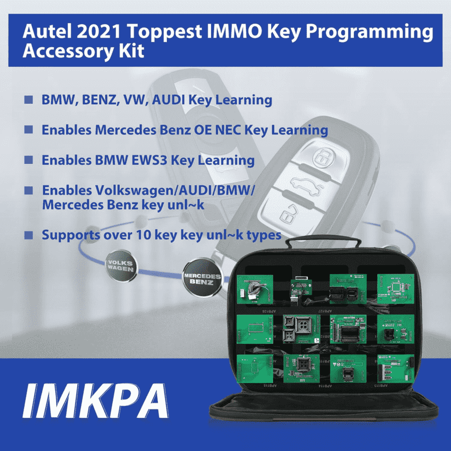 Autel IMKPA Key Programming Adapter Kit Compatible with XP400Pro Autel IMKPA Key Programming Adapter Kit Compatible with XP400Pro autel impka,impka key programmer adapters,xp400pro adapters,impka adapters,impka peeprom adapter