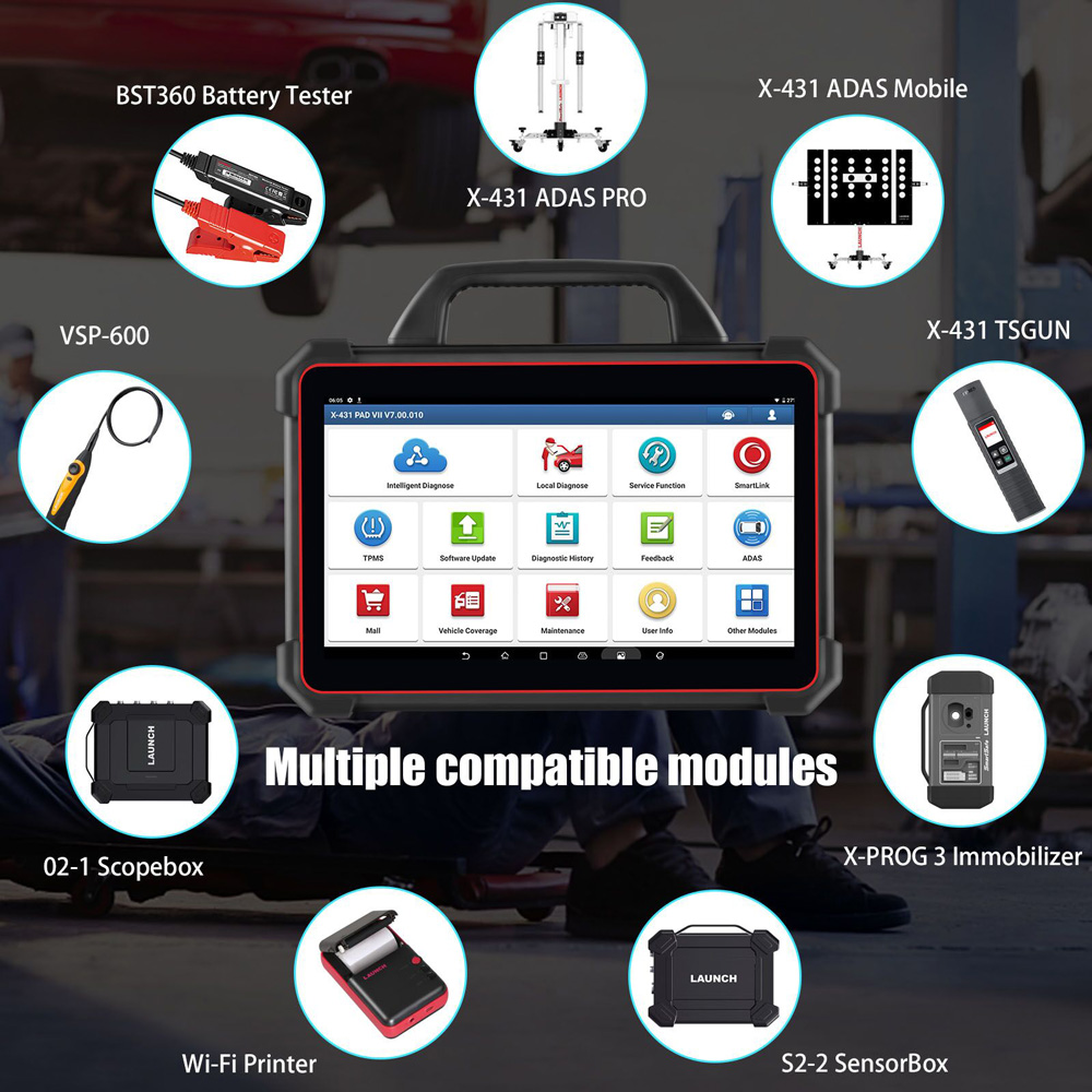 New 2022 Launch X-431 PAD VII PAD 7 Automotive Diagnostic Tool Support Online Coding Programming with Smartlink C Launch X431 PAD VII Pad 7 Full System Diagnostic Tool with Smartlink VCI launch pad vii,x431 pad vii,launch pad7,new arrival 2021,launch smartlink vci,launch x431 pad vii