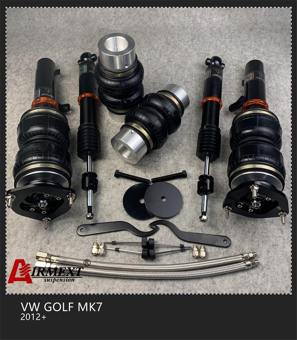 For VOLKSWAGEN GOLF MK7 2WD (2015~2018)/AIRMEXT/Air suspension kit/coilover+ air spring assembly/Auto parts/ air spring/pneumatic on sale