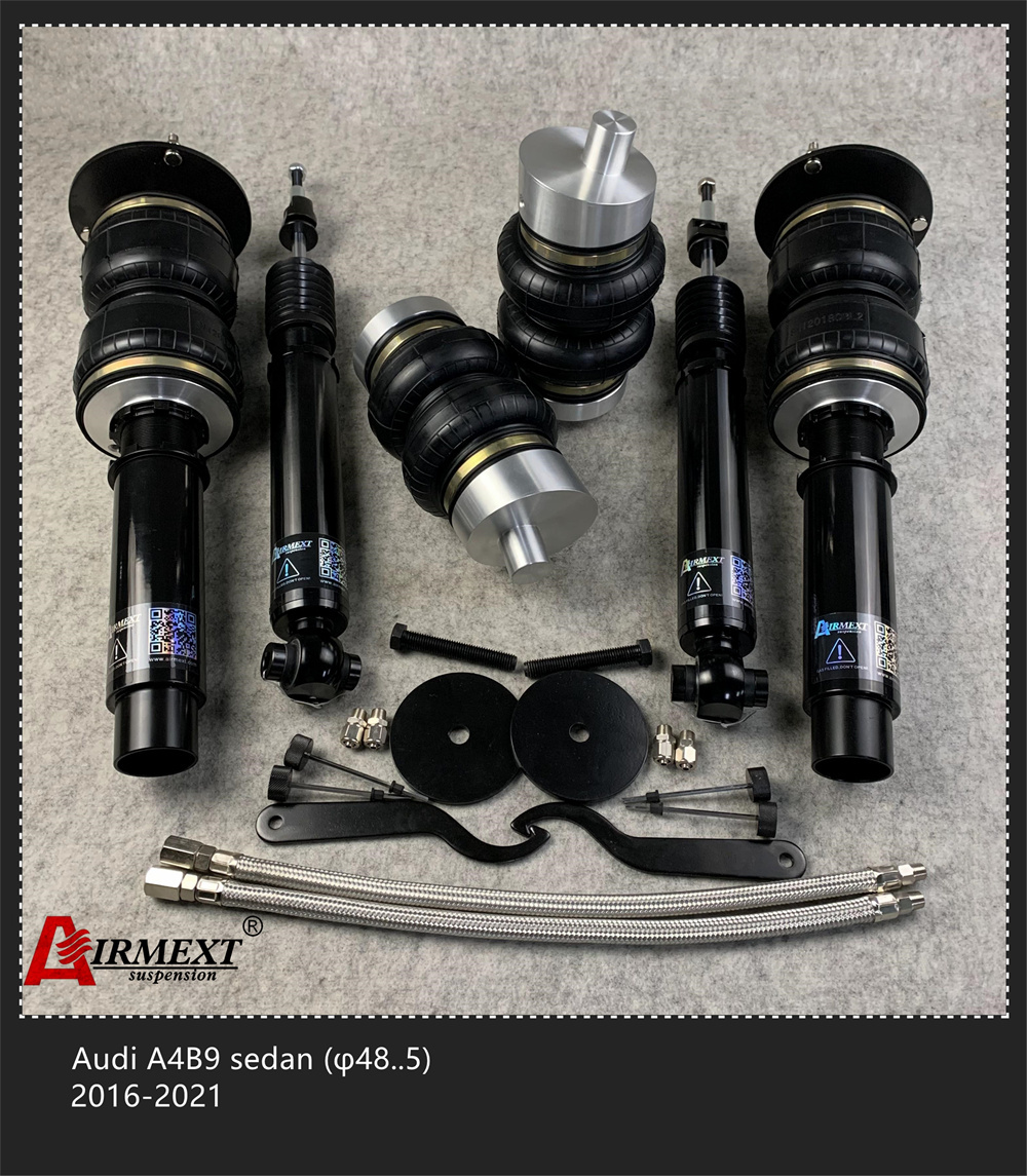 Airride Kit for a 2020 Audi A4 B9 53mm