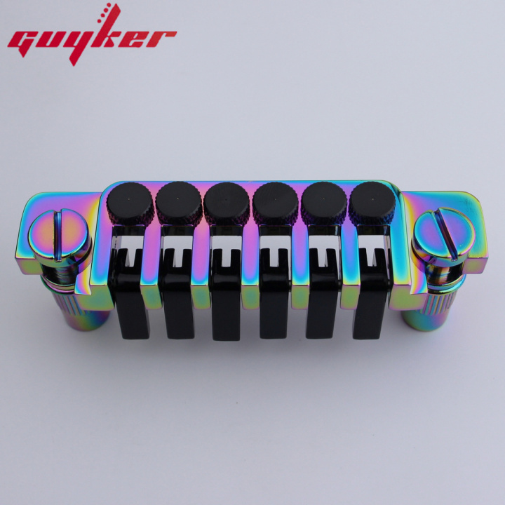Guyker Guitar Bridge Tailpiece Vintage TP 6 70's Bridges With Studs For LP 6 String Electric
