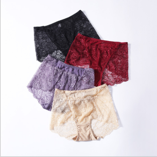 Sheer lace thong panties for women sexy AFQK#923#