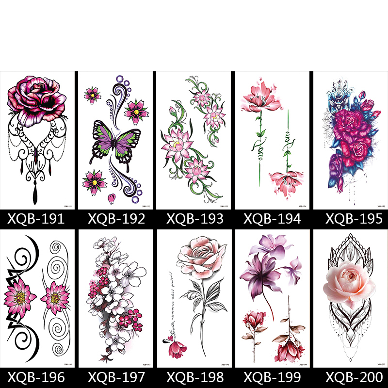 Cool Half-arm Waterproof Disposable Original Temporary Tattoo Stickers #XQB-161-200 Cool Half-arm Waterproof Disposable Original Temporary Tattoo Stickers