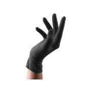 100Pcs 50Pairs Disposable Tattoo Latex Black Gloves For Tattoo Gun Needle Ink Tips Grips Kits