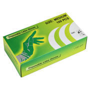 100Pcs 50Pairs Disposable Tattoo Latex Black Gloves For Tattoo Gun Needle Ink Tips Grips Kits