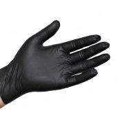 100Pcs 50Pairs Disposable Tattoo Latex Black Gloves For Tattoo Gun Needle Ink Tips Grips Kits